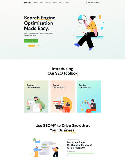 Header 5 – One Page